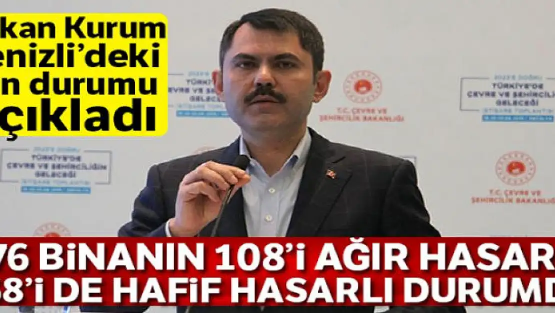 Bakan Kurum: 'Vatandaşların yarasını bir an önce sarmak için 250 konut yapımını başlatıyoruz'