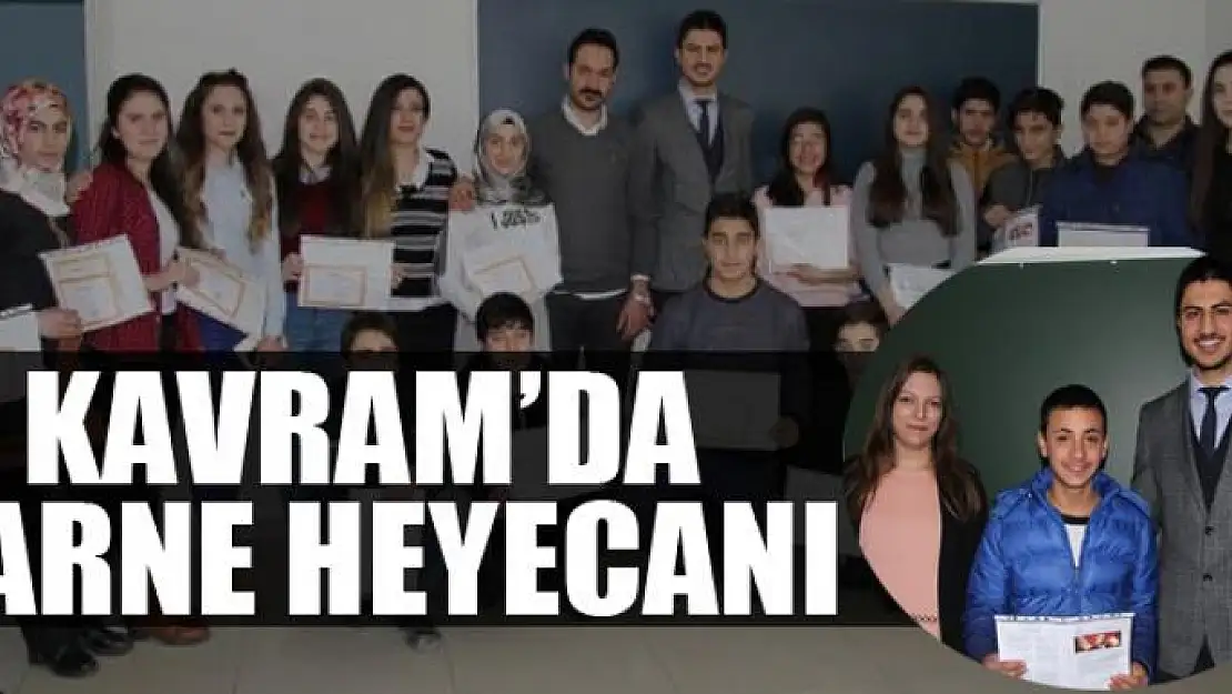 Kavram'da karne heyecanı