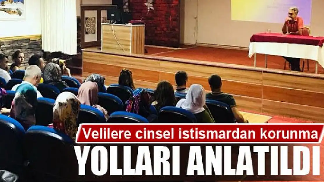 Engelli öğrenci velilerine cinsel istismardan korunma yolları anlatıldı 