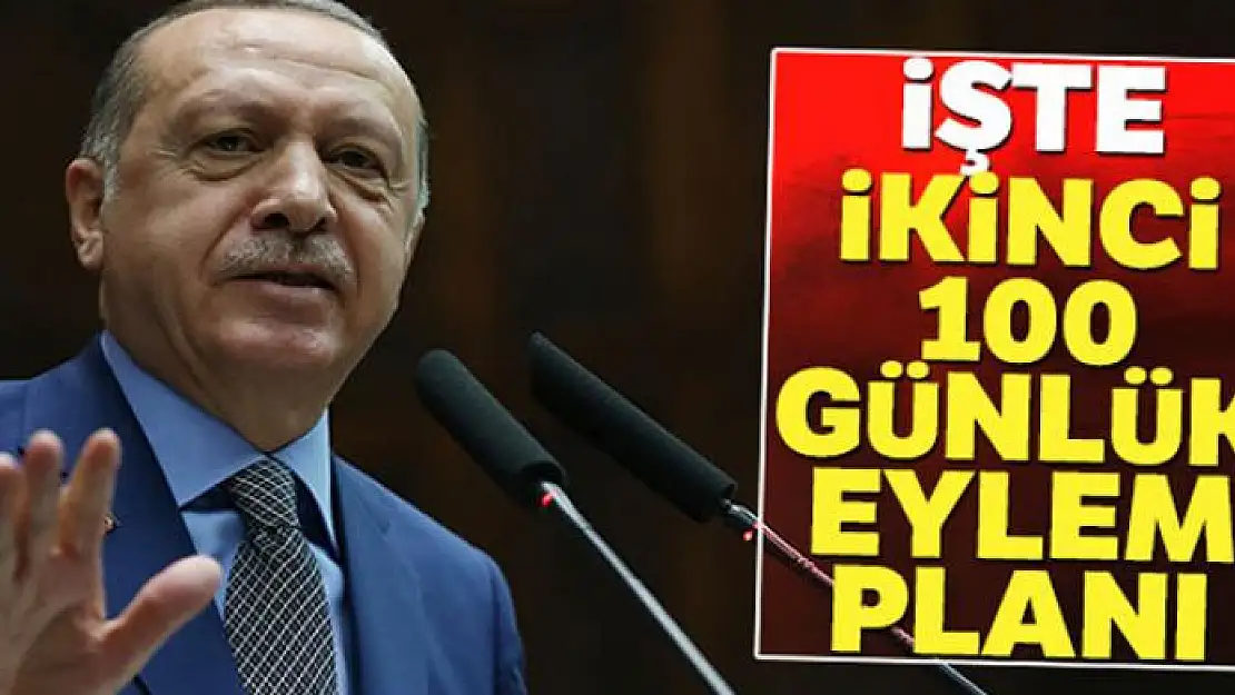 Cumhurbaşkanı Erdoğan ikinci 100 günlük eylem planını açıkladı