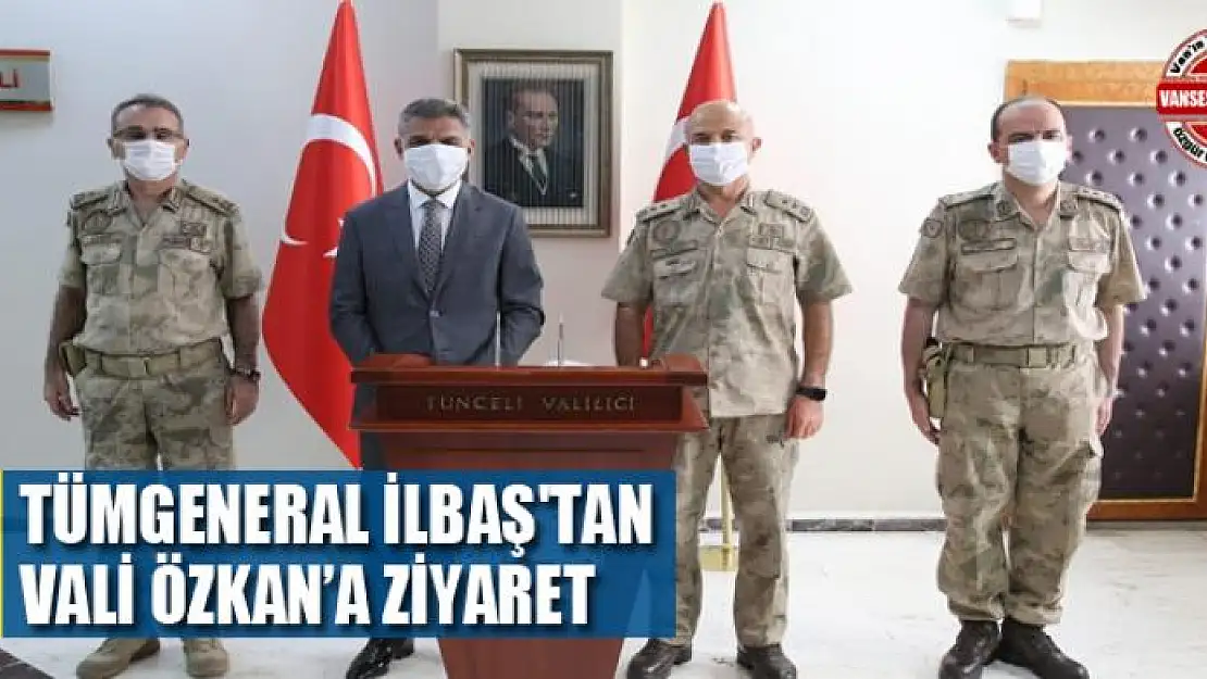 Tümgeneral İlbaş'tan Vali Özkan'a ziyaret