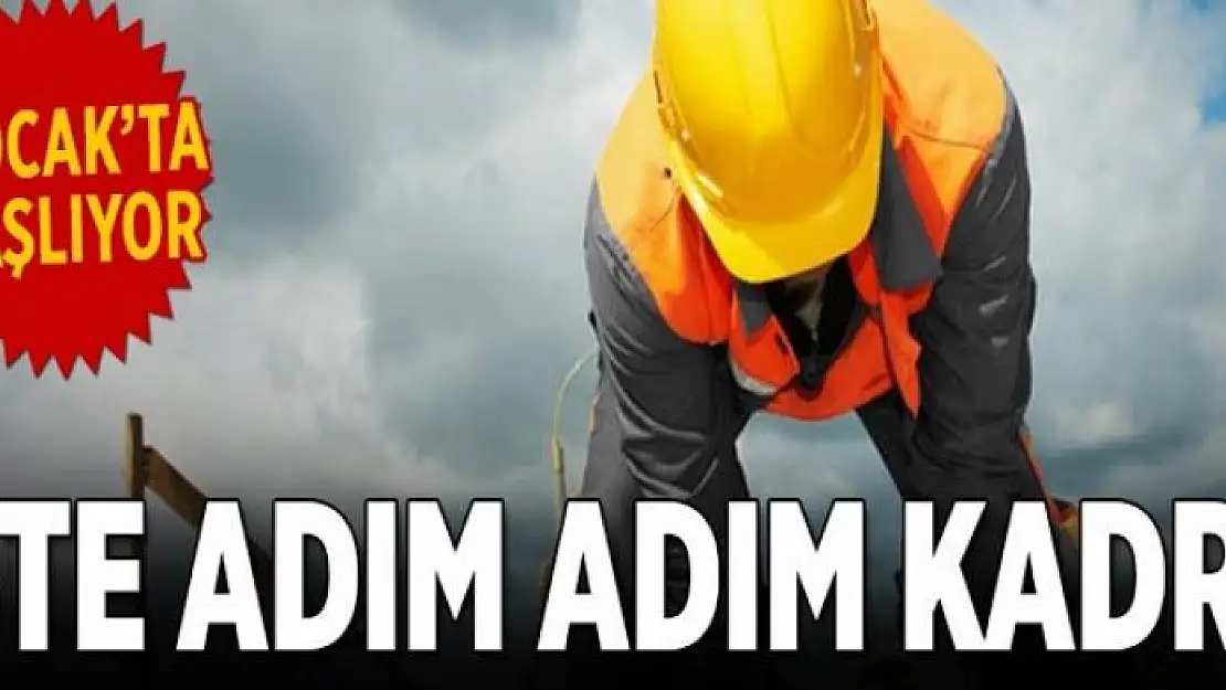 Adım adım kadro 