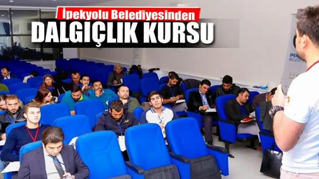 İpekyolu Belediyesinden '1 Yıldız Dalgıçlık' kursu