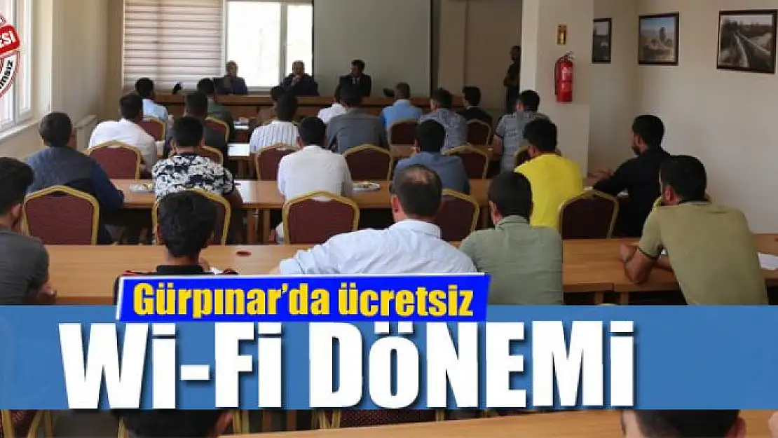 Gürpınar'da ücretsiz Wİ-Fİ dönemi