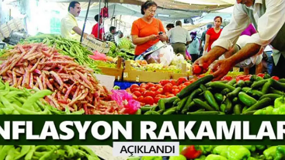 Enflasyon rakamları açıklandı