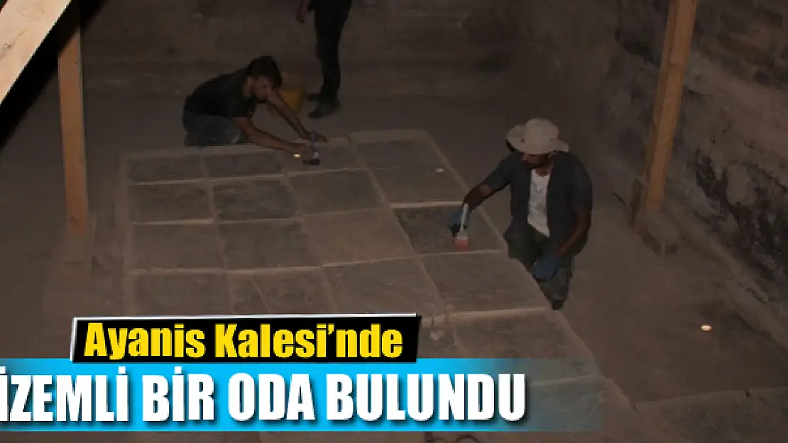 Ayanis Kalesi'nde gizemli bir oda bulundu