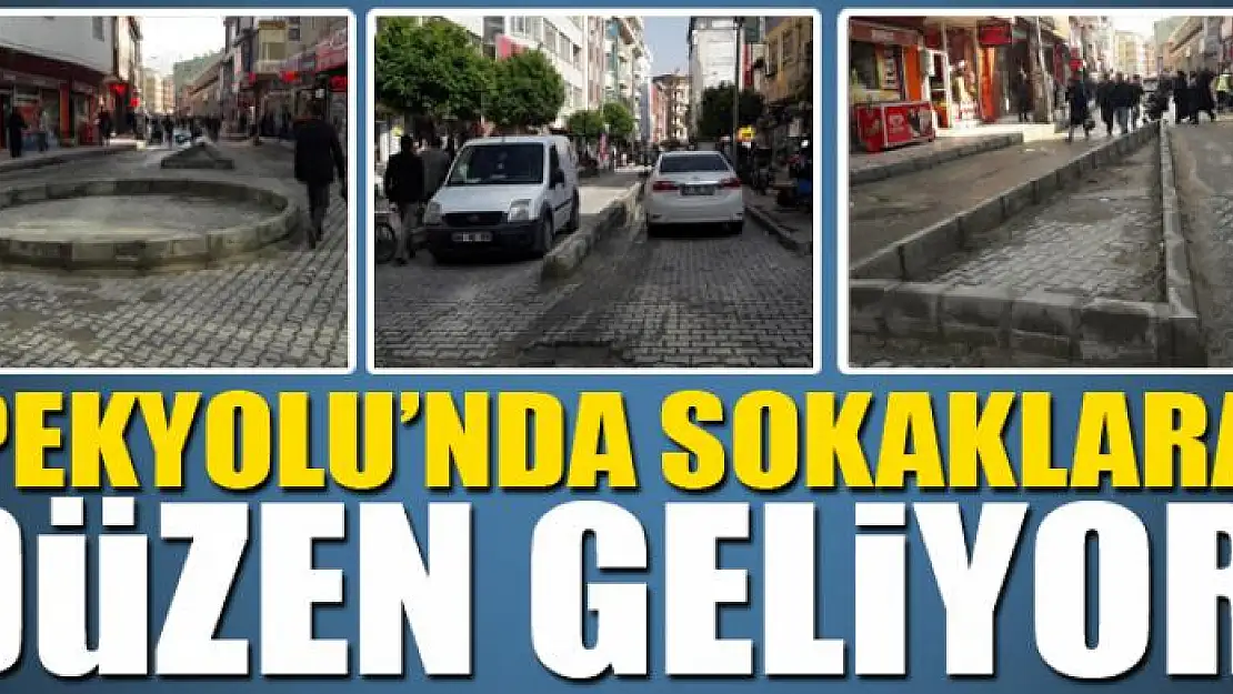 İPEKYOLU'NDA SOKAKLARA DÜZEN GELİYOR