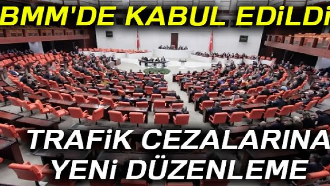 TBMM'de Trafik Kanunu'na ilişkin düzenleme kabul edildi