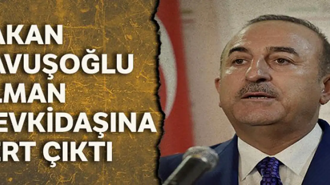 Dışişleri Bakanı Çavuşoğlu'ndan Alman mevkidaşına sert cevap