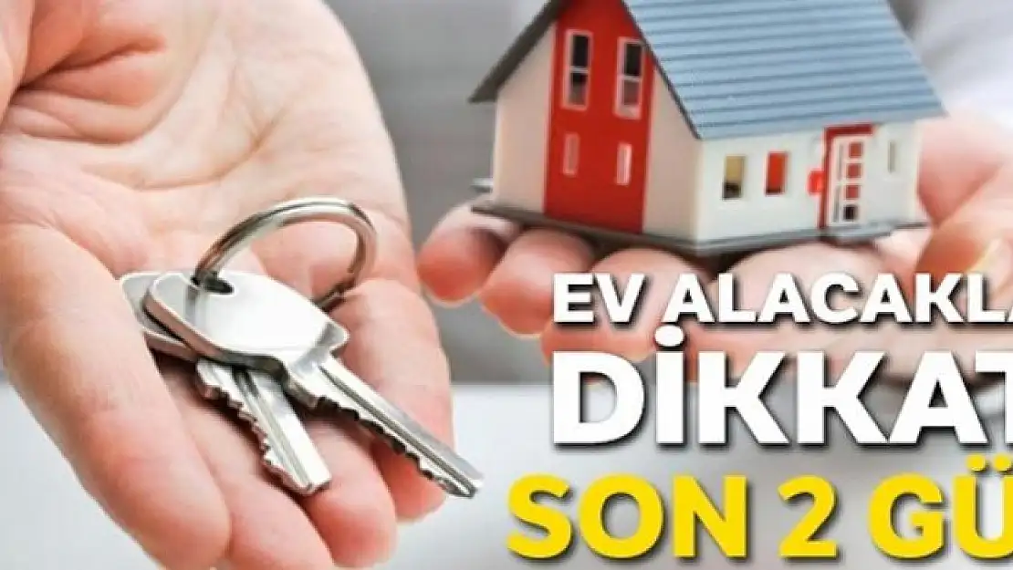 Konutta 52 bin TL'lik avantajda son iki gün