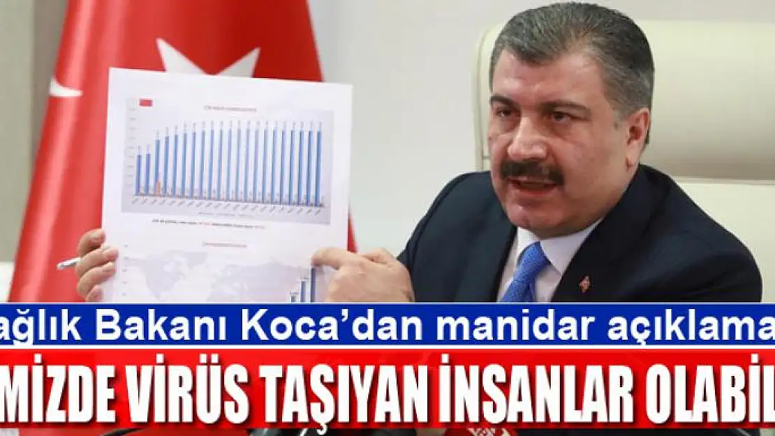 Sağlık Bakanı Koca'dan manidar açıklama!