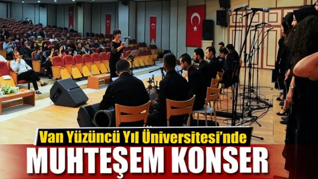 YYÜ'de muhteşem konser