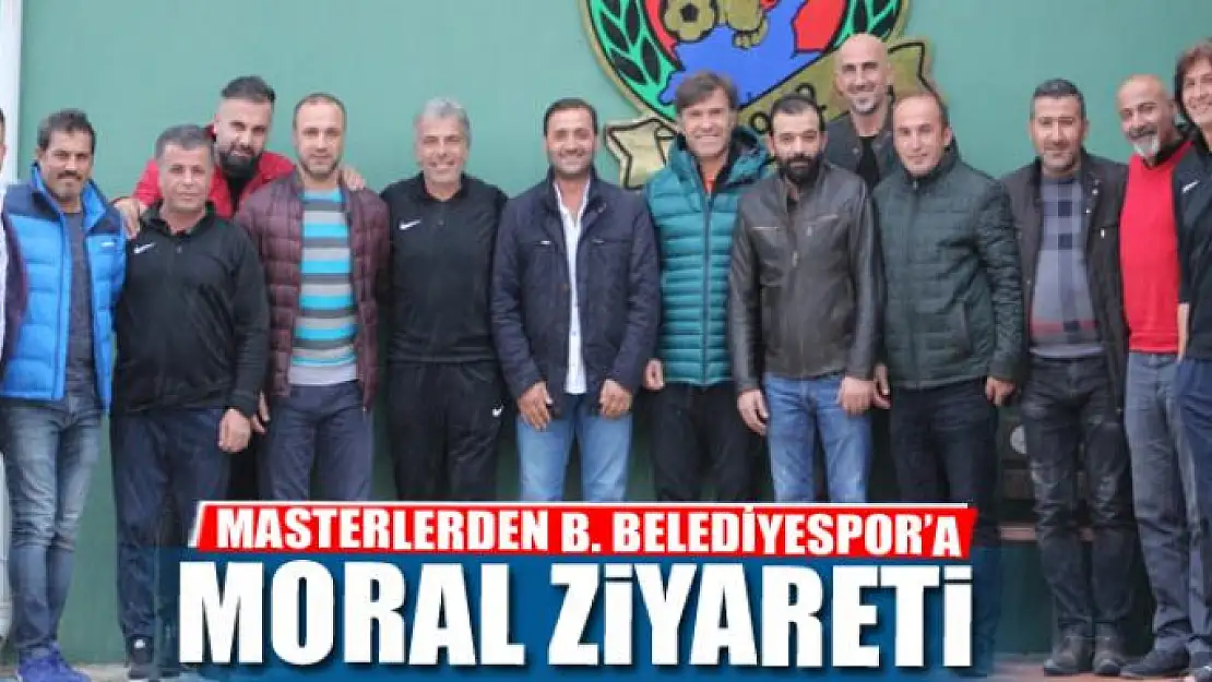 MASTERLERDEN BÜYÜKŞEHİR BELEDİYESPOR'A ZİYARET