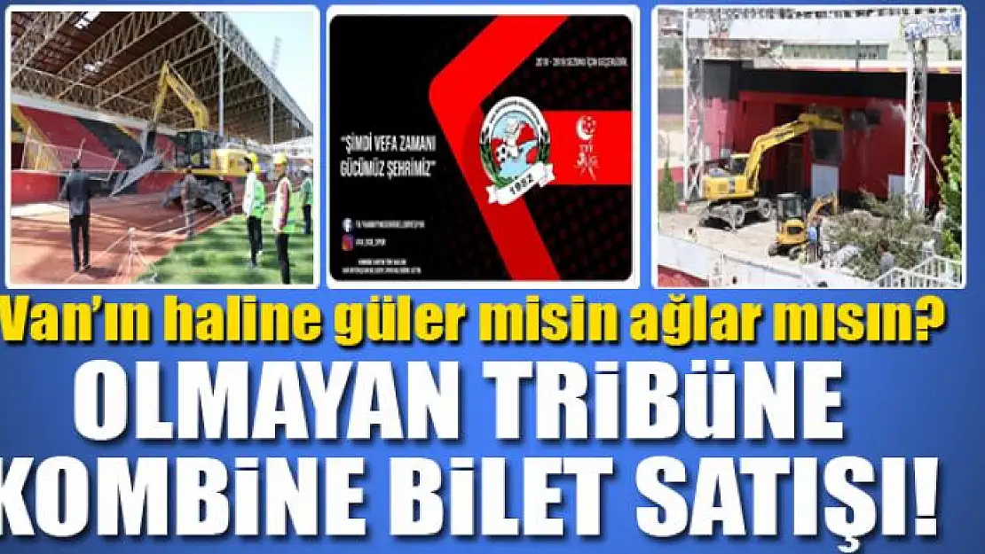 OLMAYAN TRİBÜNE KOMBİNE BİLET SATIŞI!