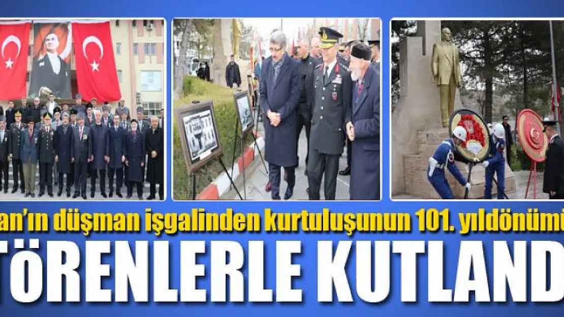 Van'ın düşman işgalinden kurtuluşunun 101. yıldönümü kutlandı