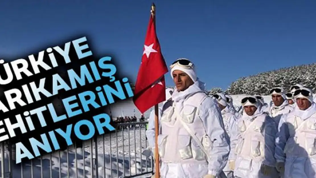 Türkiye Sarıkamış şehitlerini anıyor