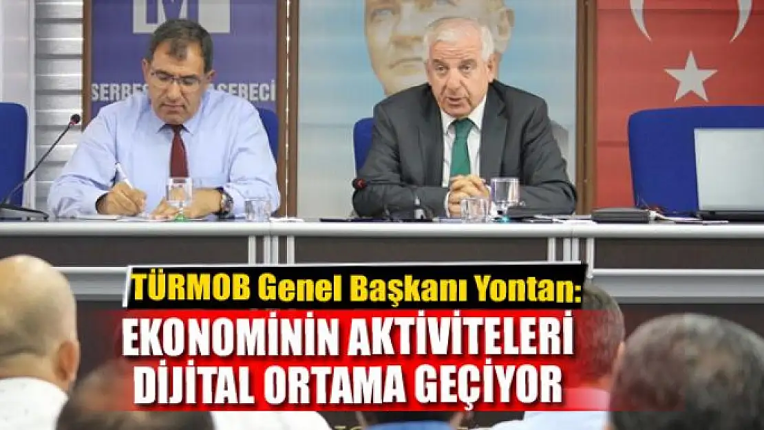 TÜRMOB Genel Başkanı Yontan Van'da 