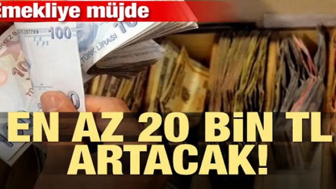 Emekliye zamlı ikramiye müjdesi: En az 20 bin lira artacak