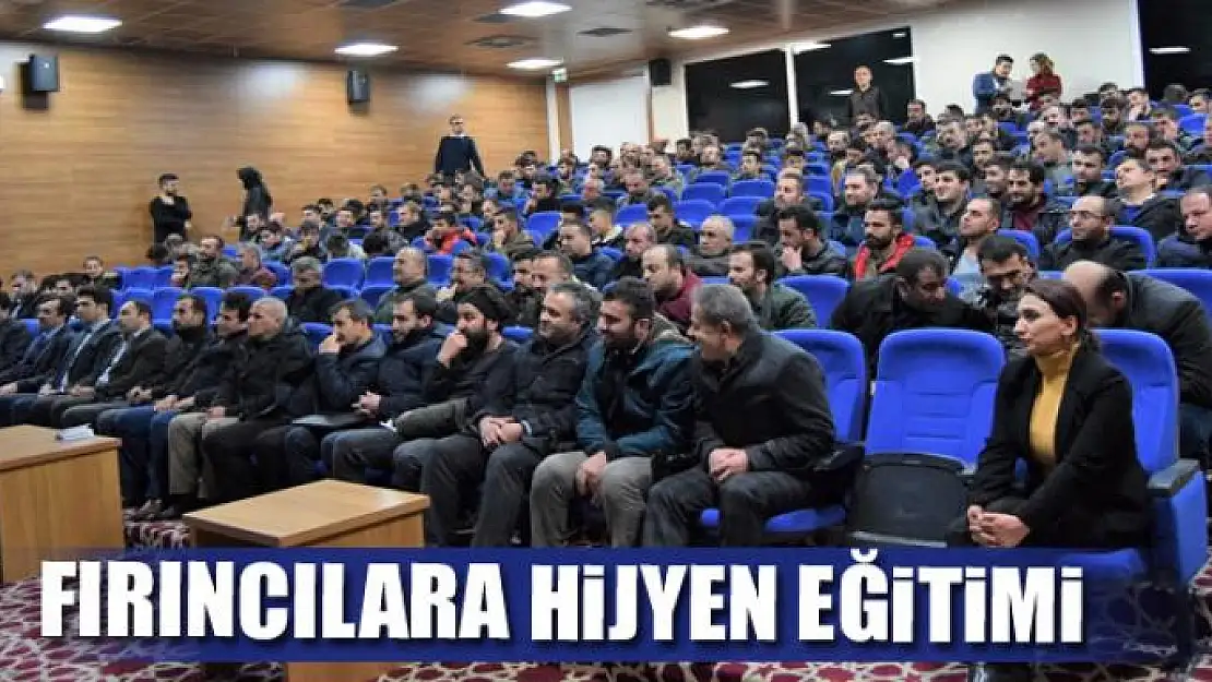 250 fırıncıya hijyen eğitimi