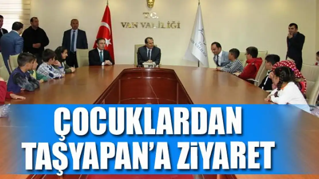 ÇOCUKLARDAN TAŞYAPAN'A ZİYARET