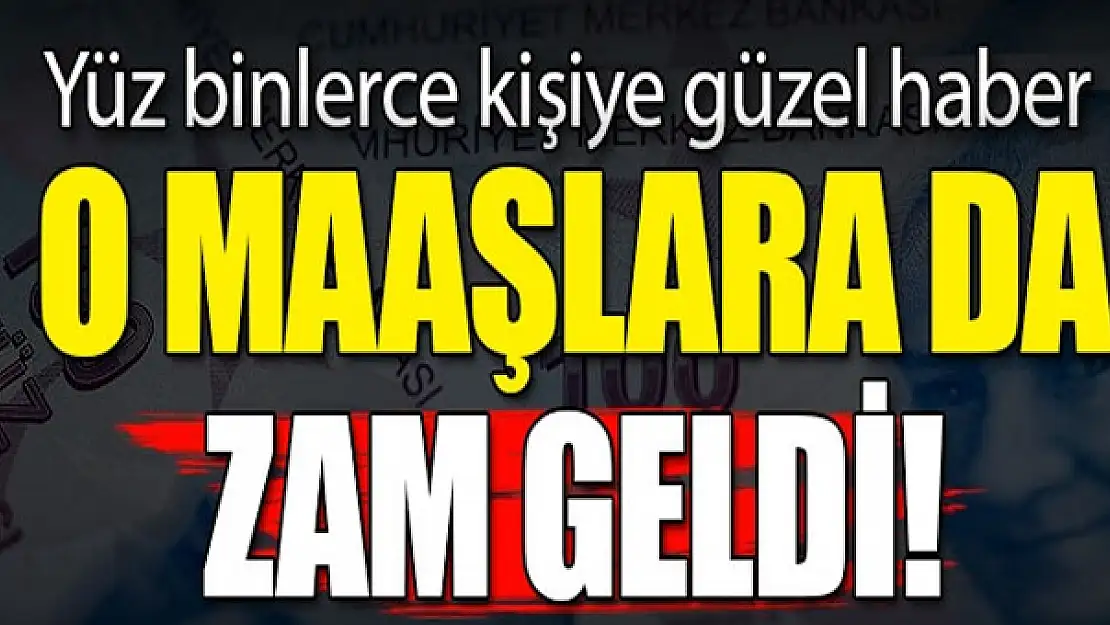 Muhtaç yaşlıya zamlı maaş