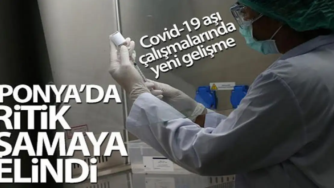 Covid-19 aşı çalışmalarında yeni gelişme