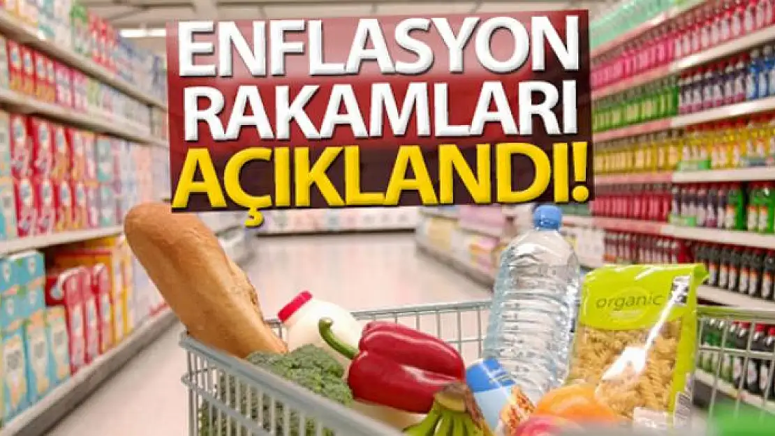 Enflasyon rakamları açıklandı