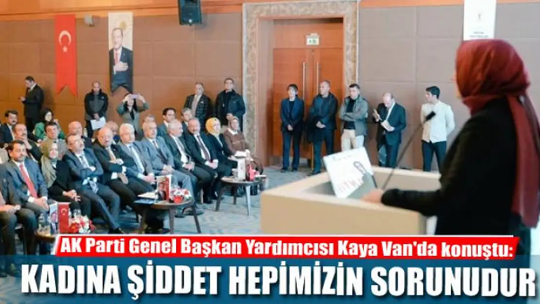 KADINA ŞİDDET HEPİMİZİN SORUNUDUR