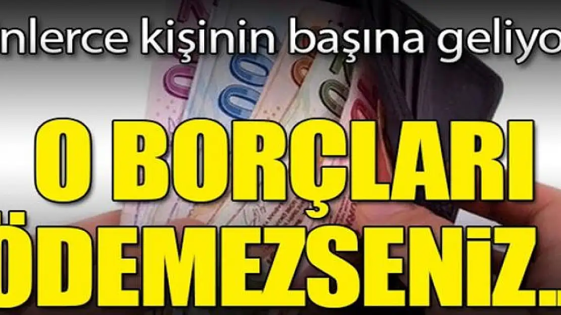 Kredi borcu ödenmezse ne olur?