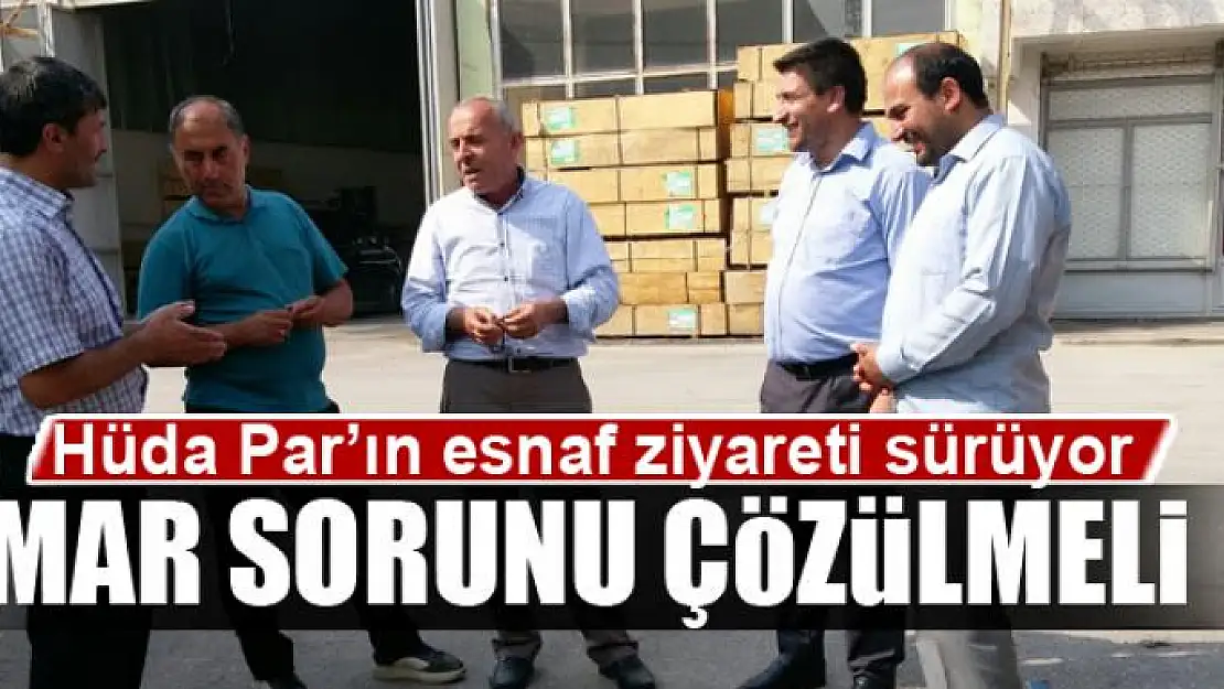 İMAR SORUNU ÇÖZÜLMELİ