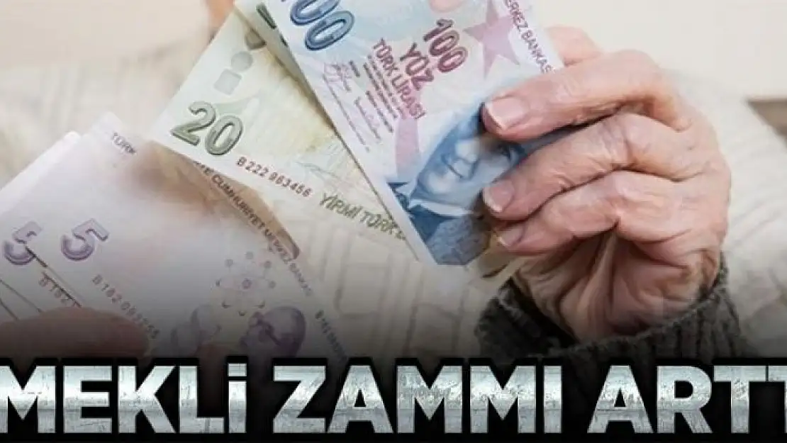 Emekli zammı arttı 