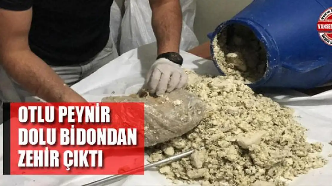 Otlu peynir dolu bidondan zehir çıktı