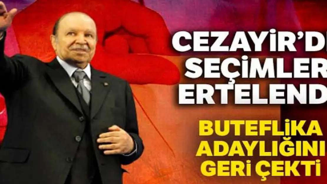 Cezayir'de seçimler ertelendi