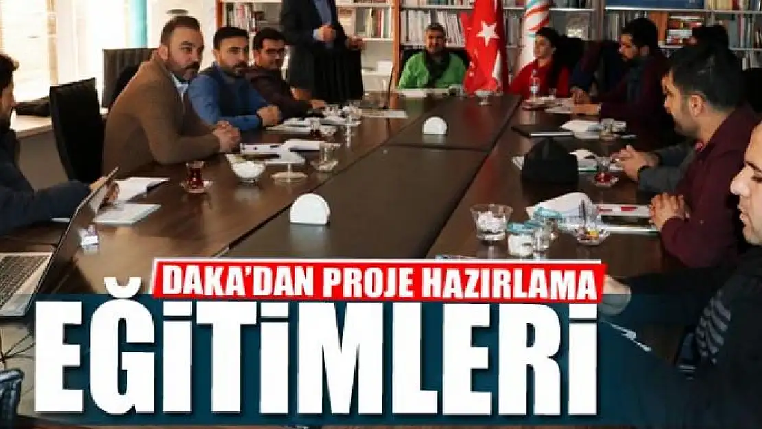 DAKA'dan proje hazırlama eğitimleri 