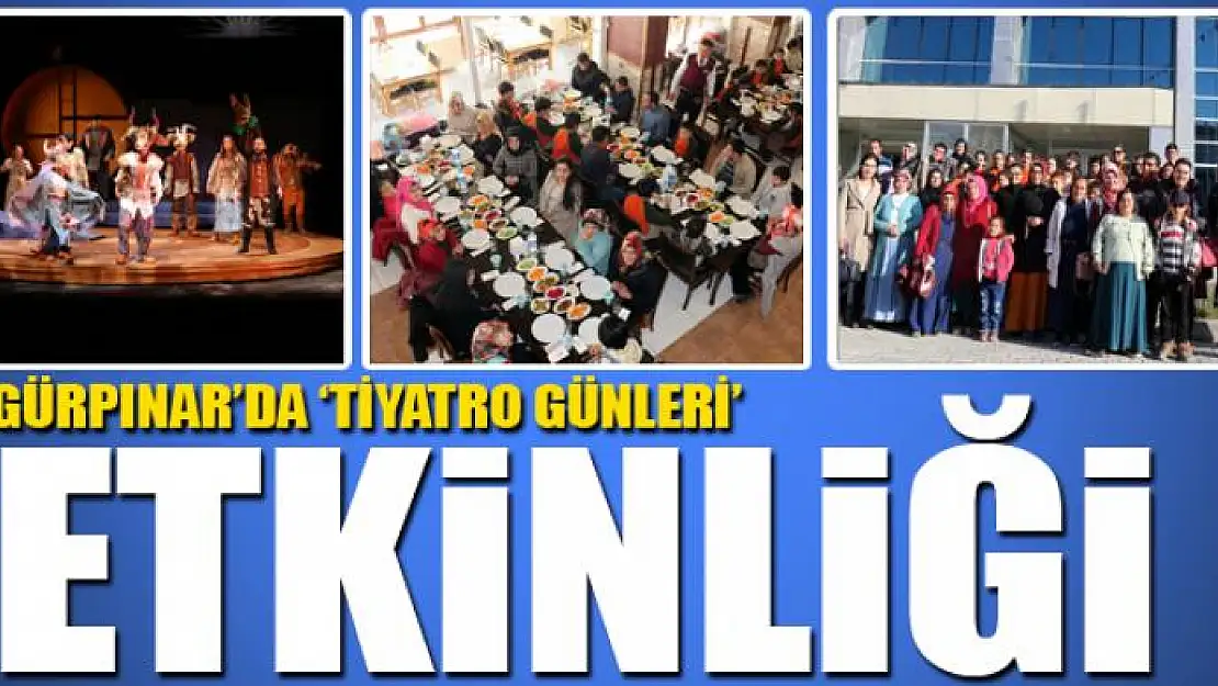 Gürpınar'da 'Tiyatro Günleri' etkinliği