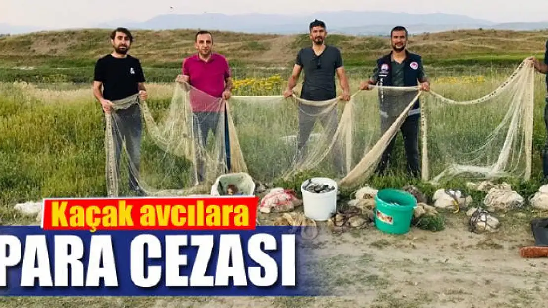 Kaçak avcılara para cezası