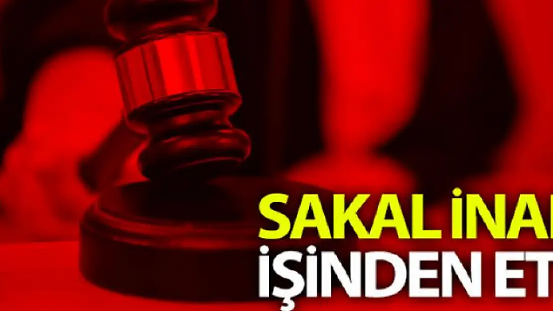 Sakal inadı işinden etti