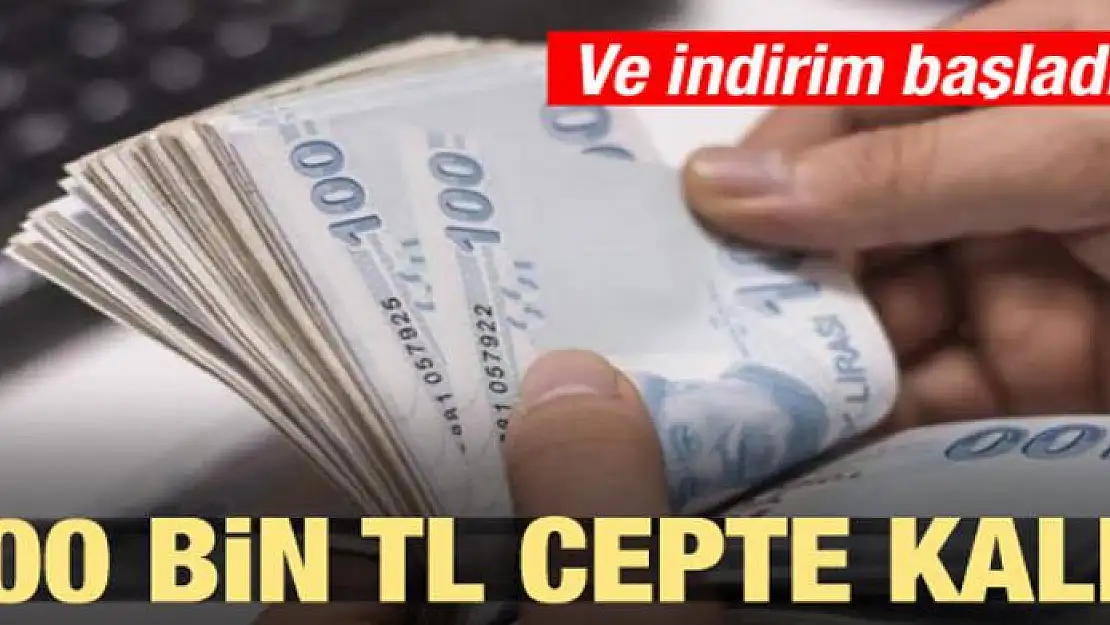 Ve indirim başladı! 200 bin TL cepte kaldı