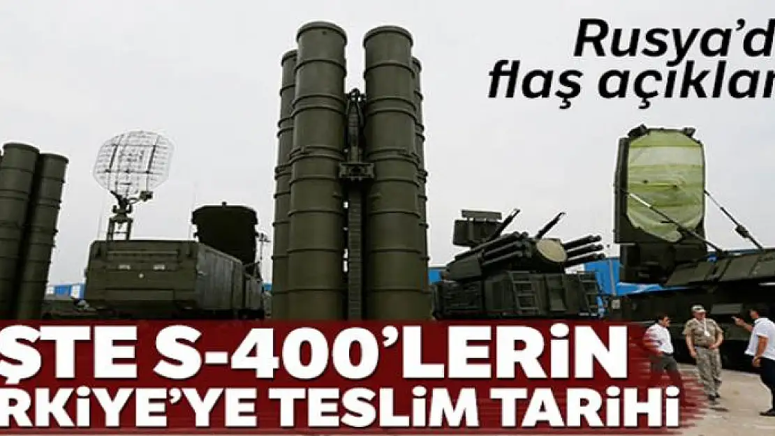 Rusya'dan S-400 füze savunma sistemi açıklaması