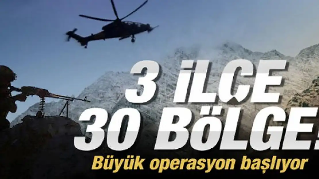 Hakkari'de 30 bölge 'özel güvenlik bölgesi' ilan edildi