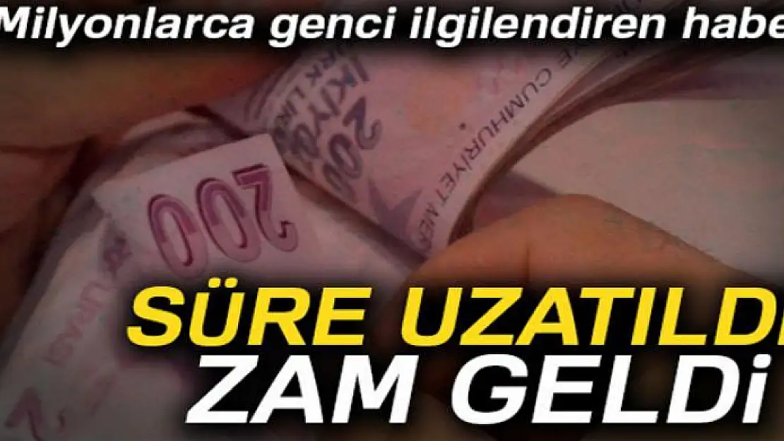 Milyonlarca genci ilgilendiren haber! Zam yapıldı