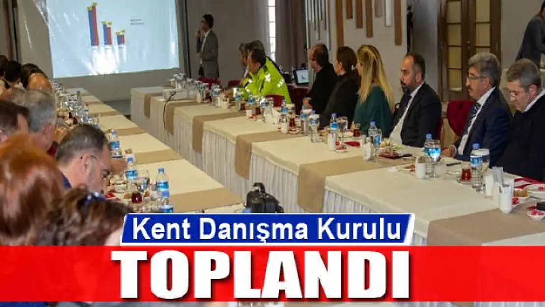 'Kent Danışma Kurulu' olağan toplantısını yaptı!