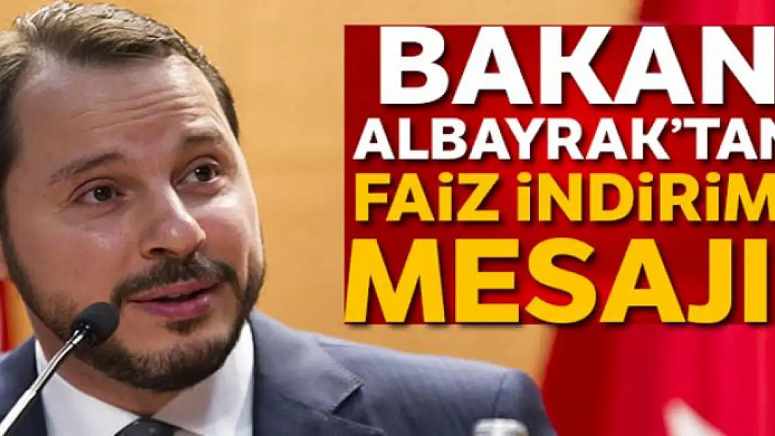 Bakan Albayrak:'Düşük faizli kredilere rekor seviyede talep geldi'