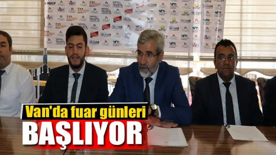 Van'da fuar günleri başlıyor