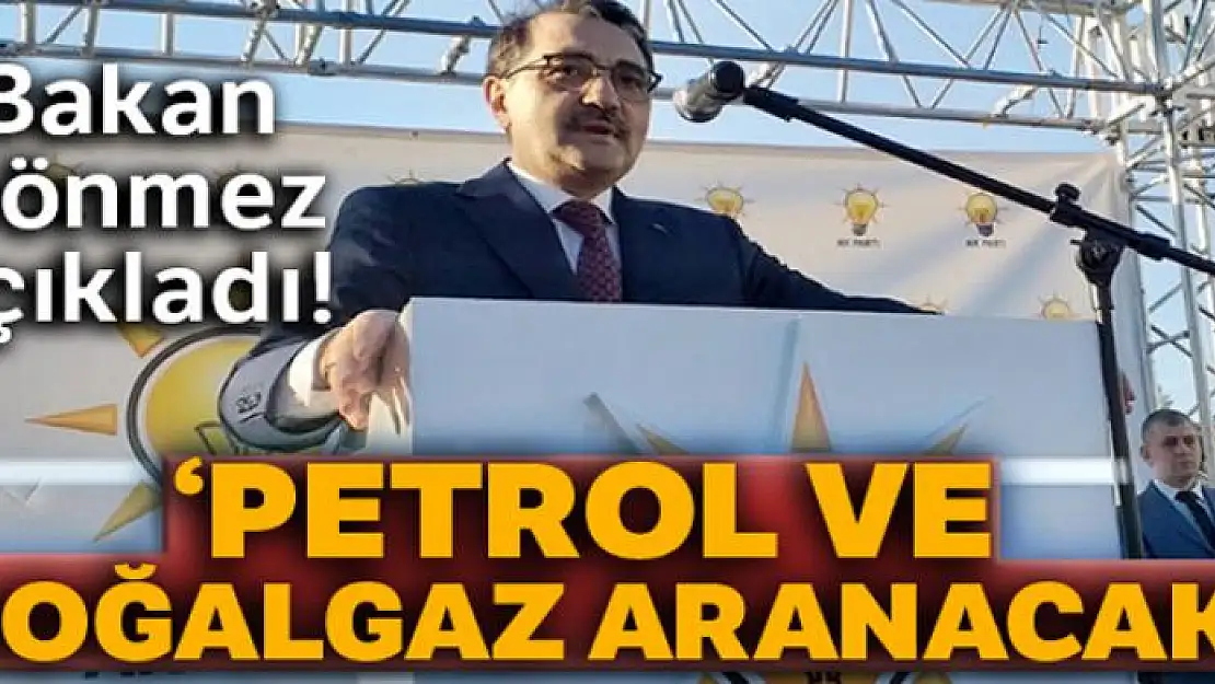 'Doğu Akdeniz'de petrol ve doğalgaz aranacak'