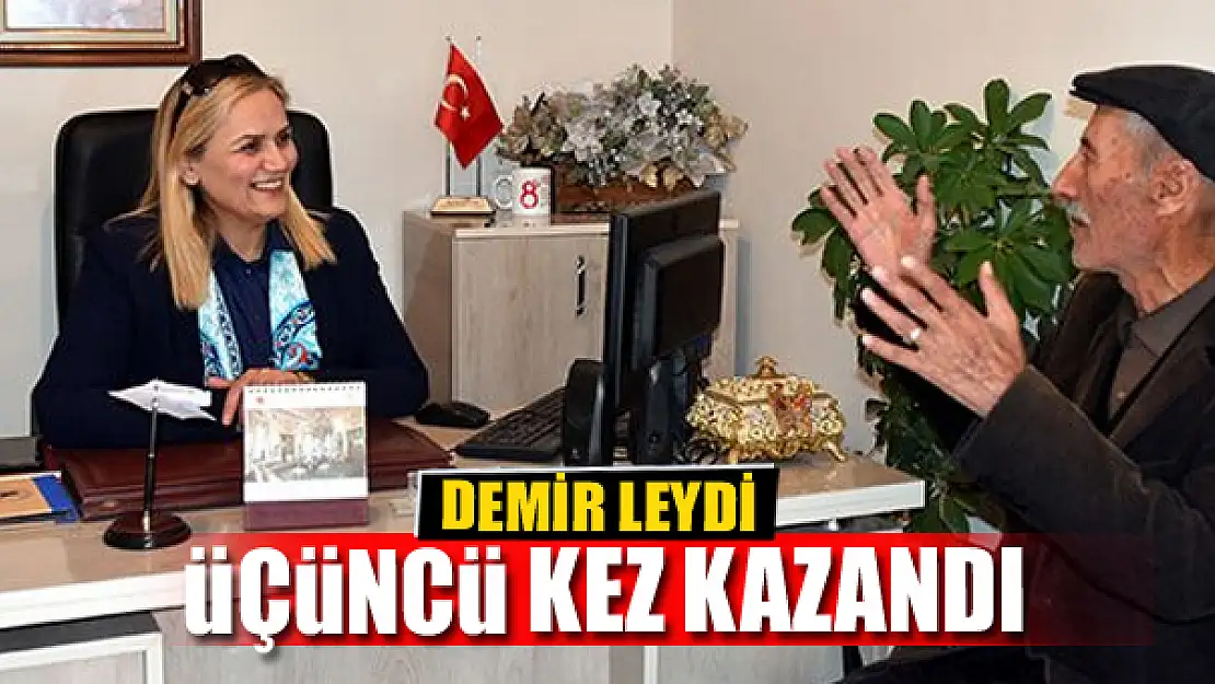 DEMİR LEYDİ ÜÇÜNCÜ KEZ KAZANDI