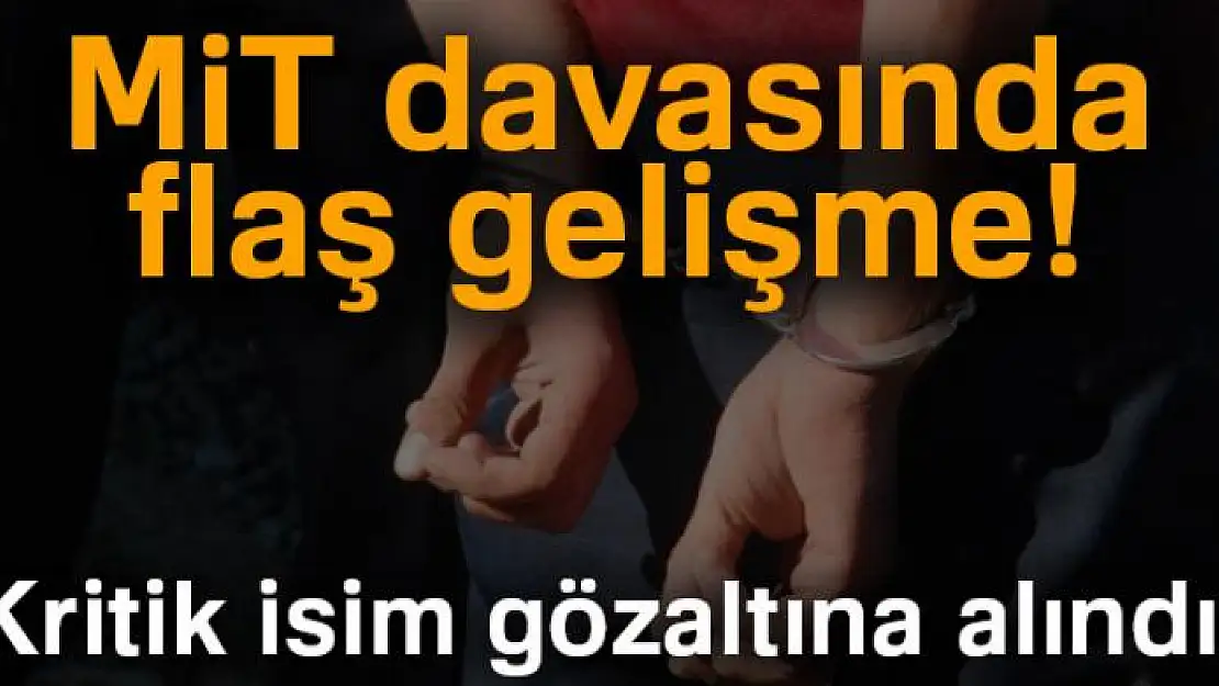 Jandarma Kriminal Daire Başkanı gözaltına alındı!