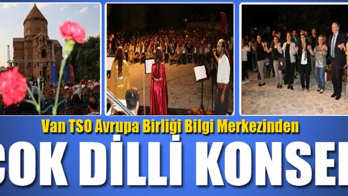 Akdamar Adası'nda çok dilli konser