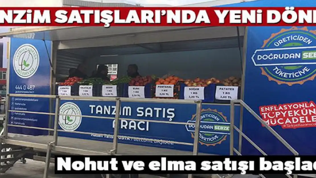 Tanzim Çadırlarında yeni dönem