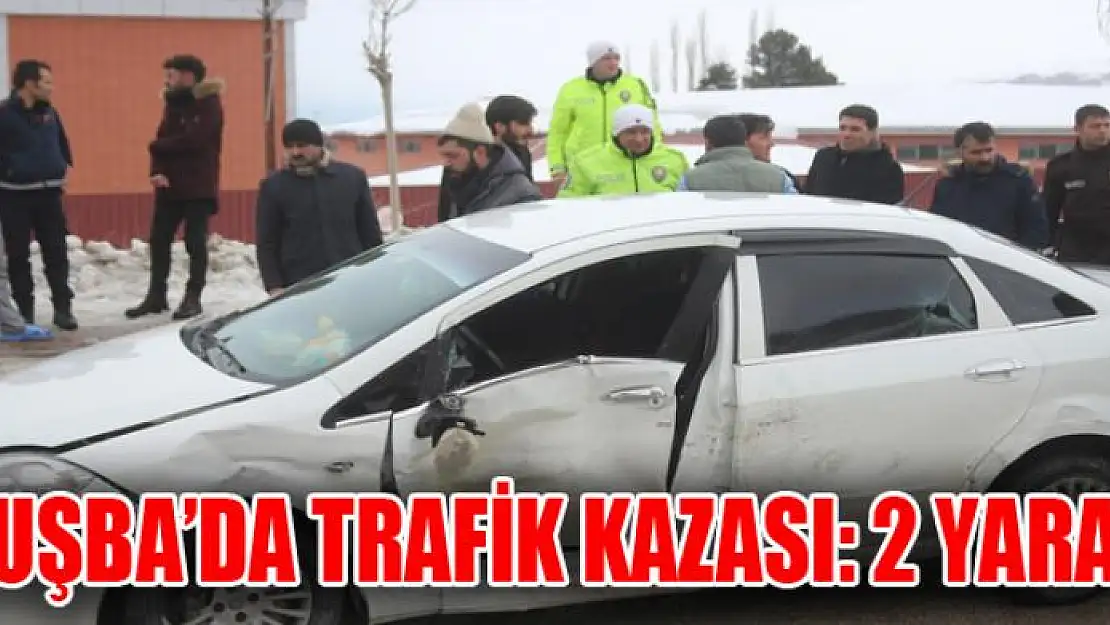 Tuşba'da trafik kazası: 2 yaralı